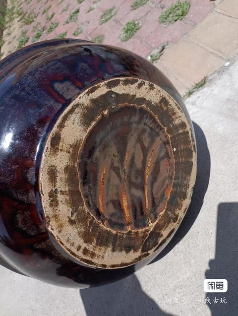 古玩陶瓷醬油盆真品鑒賞圖