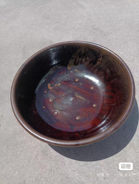 古玩陶瓷醬油盆真品鑒賞圖