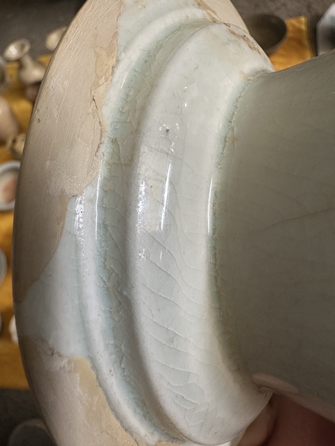 古玩陶瓷北宋影青盞托真品鑒賞圖