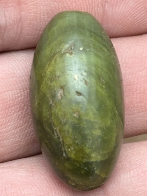 古玩玉器地方玉珠真品鑒賞圖