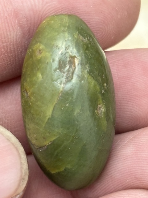 古玩玉器地方玉珠真品鑒賞圖