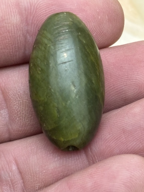 古玩玉器地方玉珠真品鑒賞圖