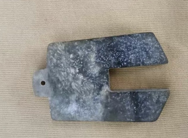 古玩玉器地方玉“刀幣”真品鑒賞圖