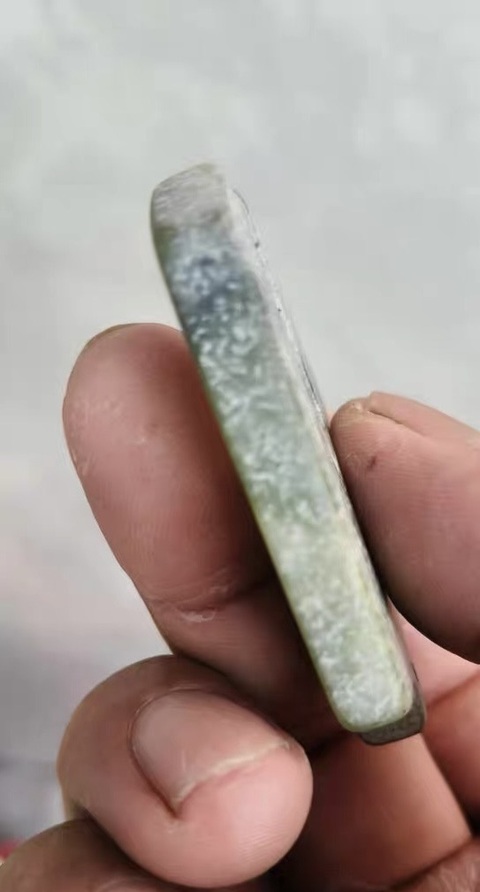 古玩玉器地方玉“刀幣”真品鑒賞圖