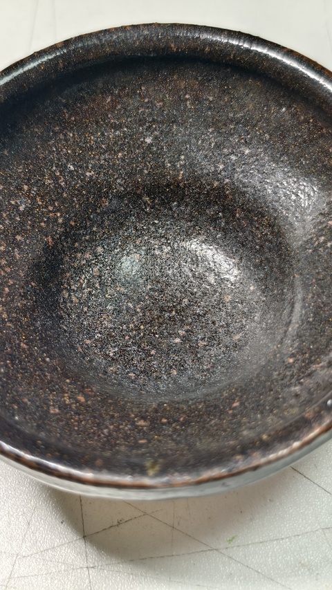 古玩陶瓷福清窯黑釉茶盞真品鑒賞圖