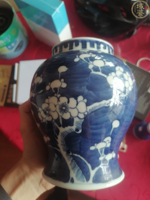 古玩陶瓷民國冰梅真品鑒賞圖