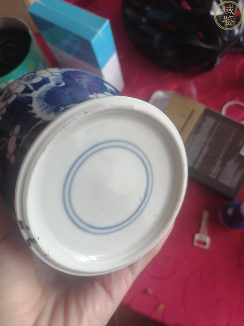 古玩陶瓷民國冰梅真品鑒賞圖