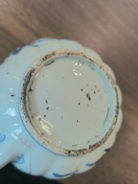 古玩陶瓷青花花卉紋茶壺真品鑒賞圖