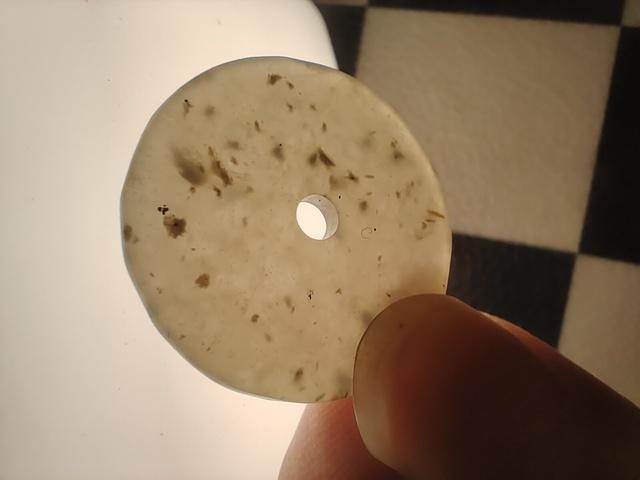 古玩玉器和田玉雕“素紋璧”真品鑒賞圖