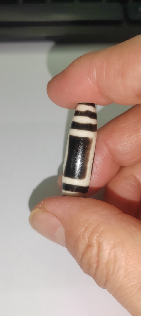 古玩玉器老料器天珠真品鑒賞圖