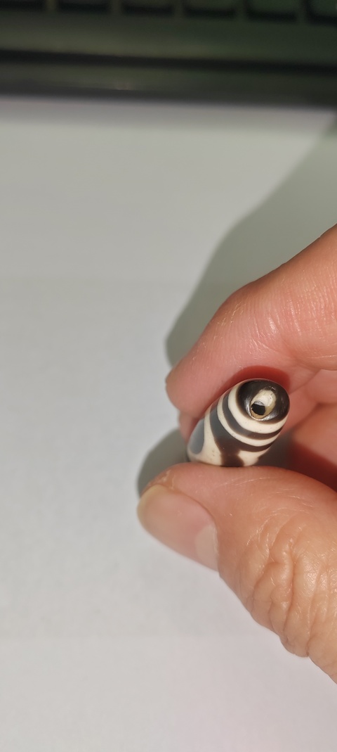 古玩玉器老料器天珠真品鑒賞圖