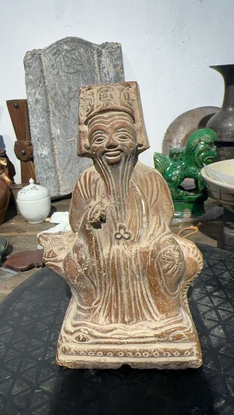 古玩雜項(xiàng)陶制人物造像真品鑒賞圖