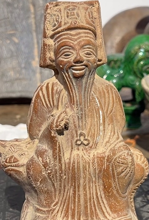 古玩雜項(xiàng)陶制人物造像真品鑒賞圖