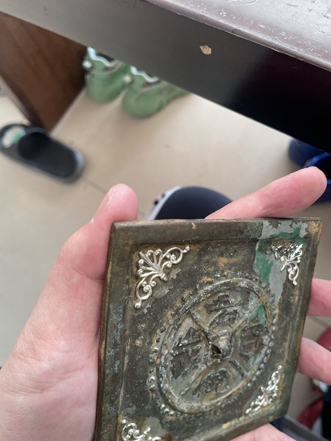 古玩銅器銅鏡真品鑒賞圖