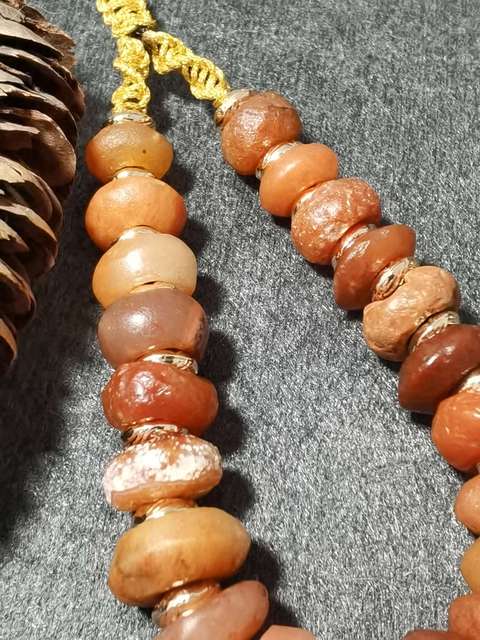 古玩雜項千年瑪瑙手鏈拍賣，當前價格1999元