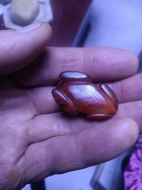 古玩玉器玉獸掛件真品鑒賞圖