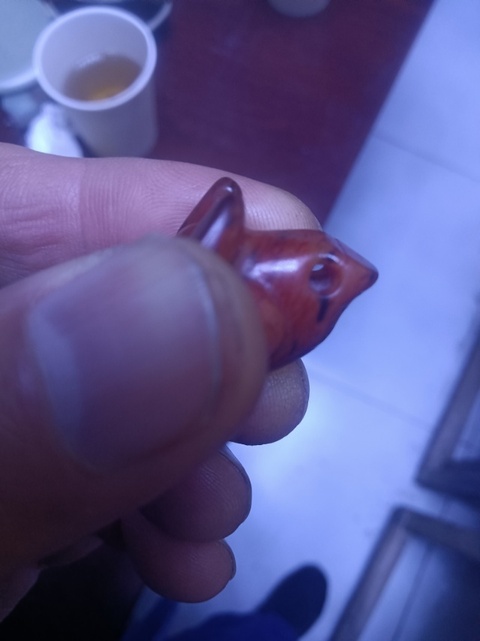 古玩玉器玉獸掛件真品鑒賞圖