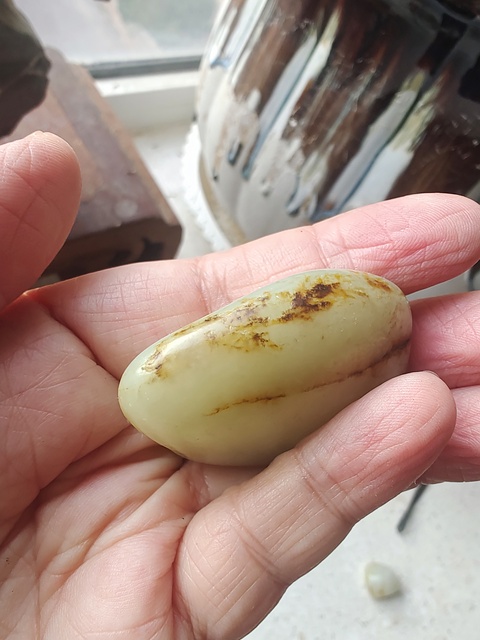 古玩玉器天然和田玉籽料原石拍賣，當(dāng)前價格988元