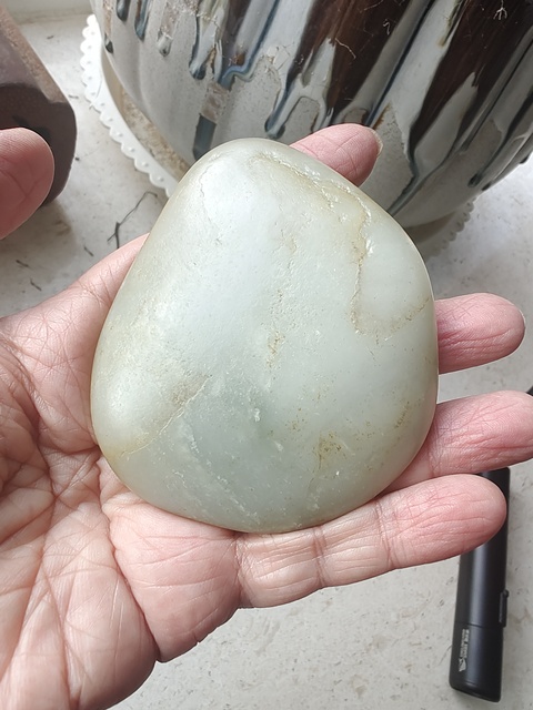 古玩玉器天然和田玉籽料原石拍賣,當(dāng)前價格988元