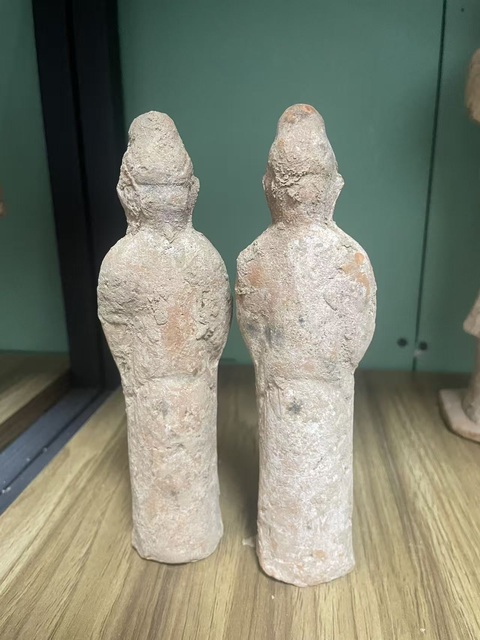 古玩陶瓷唐·太子俑一對拍賣，當前價格288元