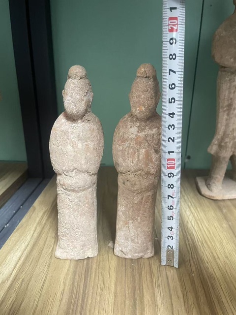 古玩陶瓷唐·太子俑一對拍賣，當前價格288元