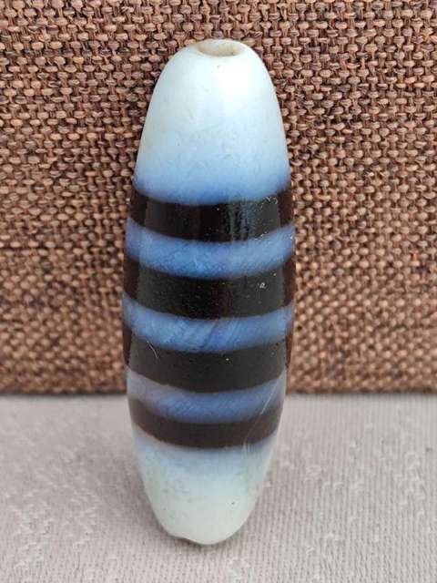 古玩玉器黑白線珠真品鑒賞圖