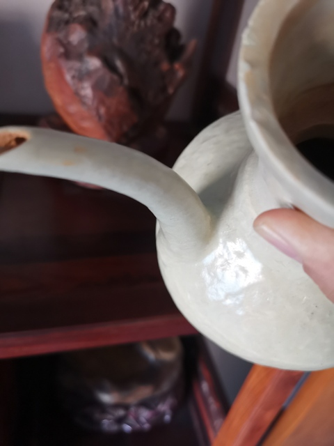 古玩陶瓷影青執壺真品鑒賞圖