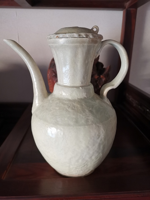 古玩陶瓷影青執壺真品鑒賞圖