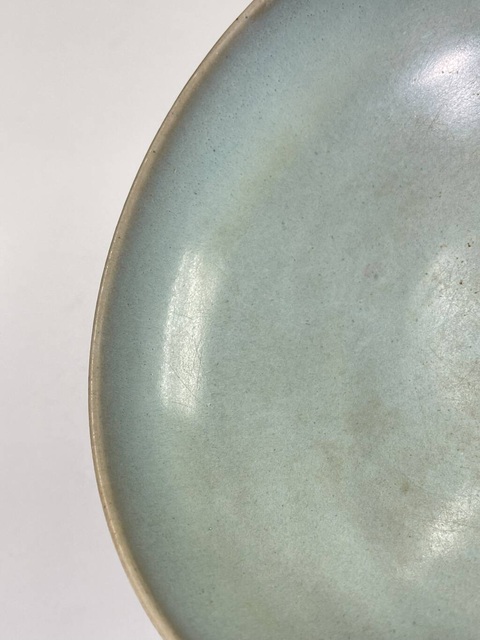 古玩陶瓷金元鈞窯大碗真品鑒賞圖