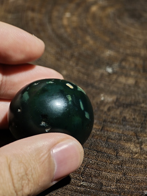 古玩玉器千年古珠真品鑒賞圖