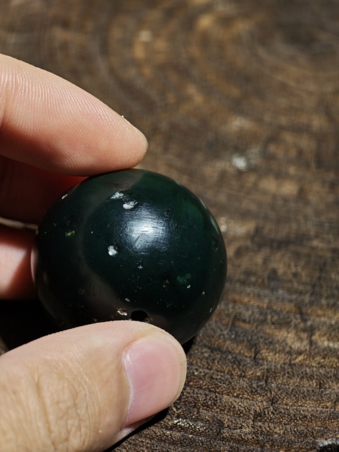 古玩玉器千年古珠真品鑒賞圖