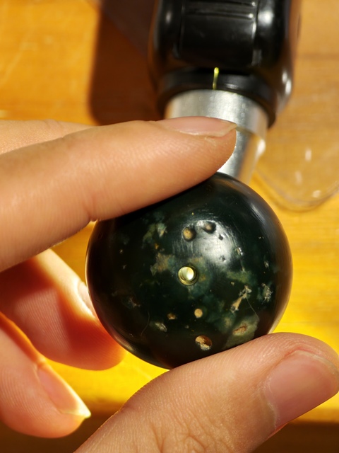 古玩玉器千年古珠真品鑒賞圖