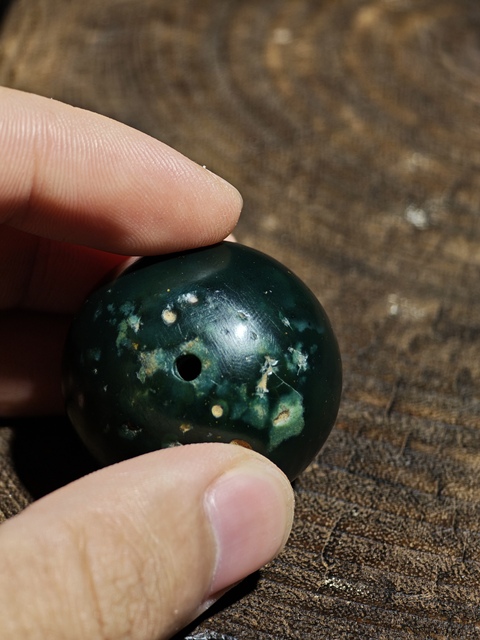 古玩玉器千年古珠真品鑒賞圖