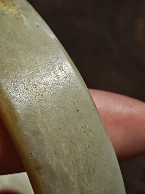 古玩玉器老玉環真品鑒賞圖