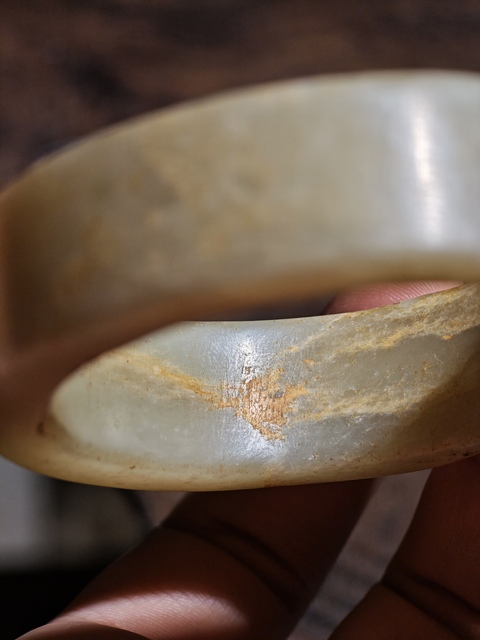 古玩玉器老玉環真品鑒賞圖