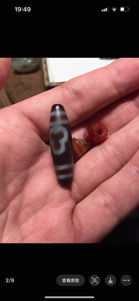 古玩雜項天珠真品鑒賞圖