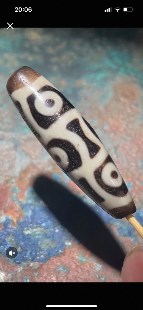 古玩雜項天珠真品鑒賞圖