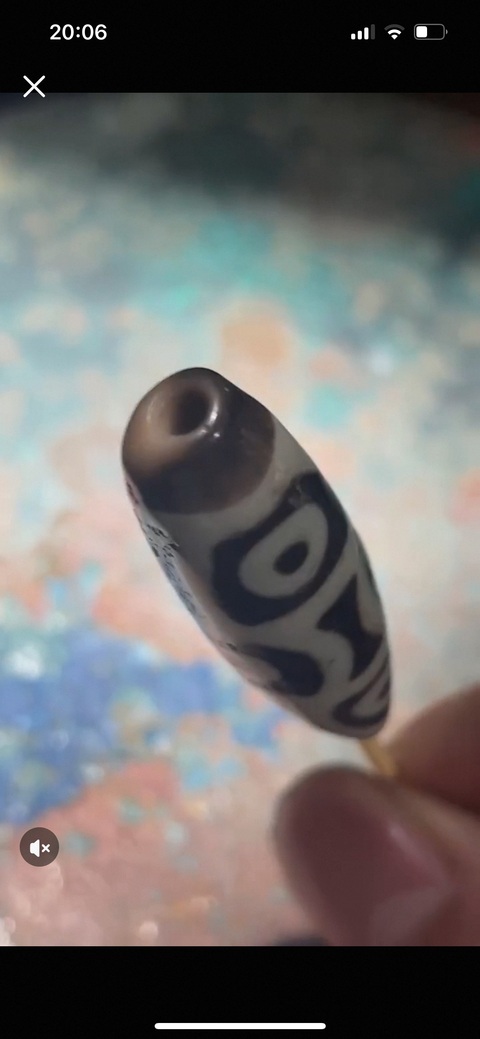 古玩雜項天珠真品鑒賞圖