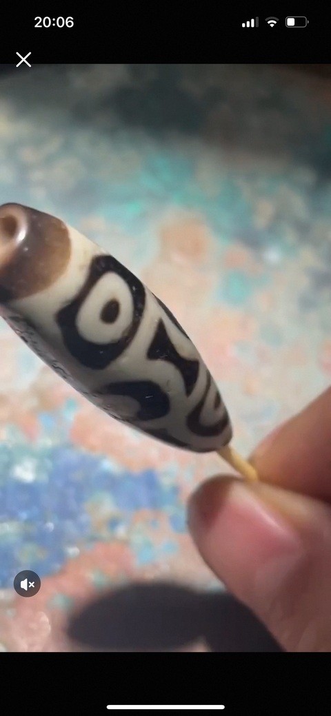 古玩雜項天珠真品鑒賞圖