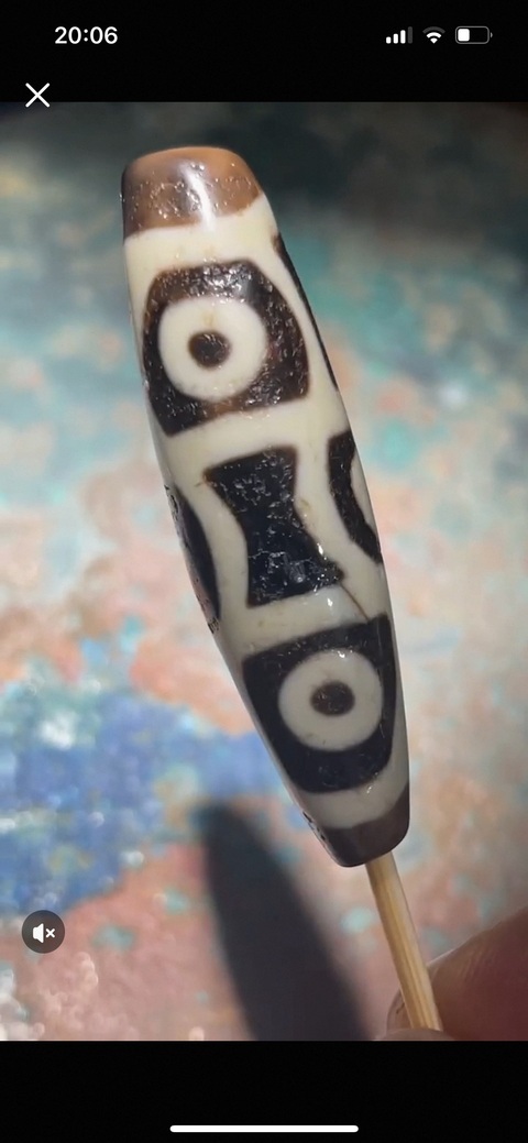 古玩雜項天珠真品鑒賞圖