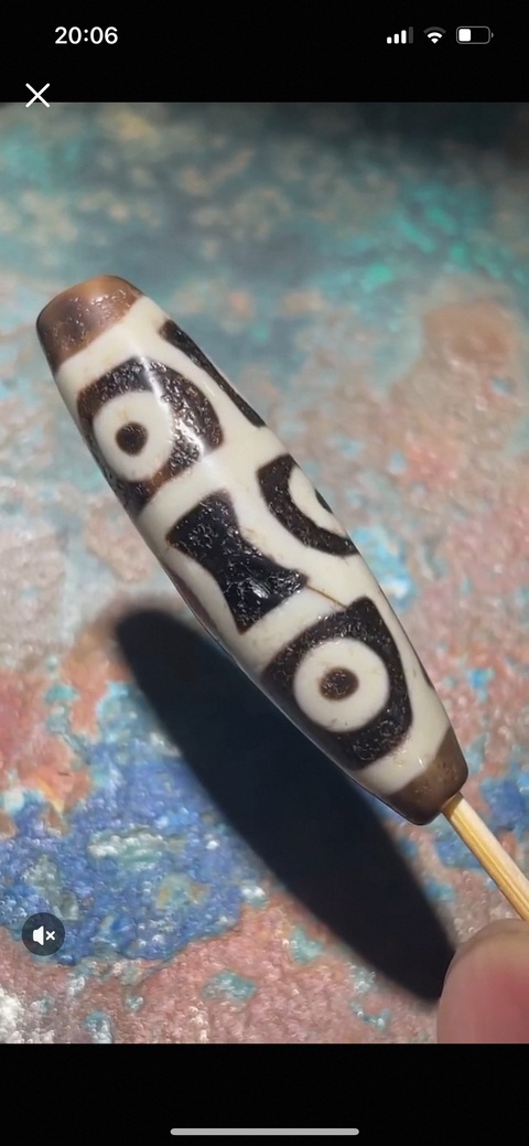 古玩雜項天珠真品鑒賞圖