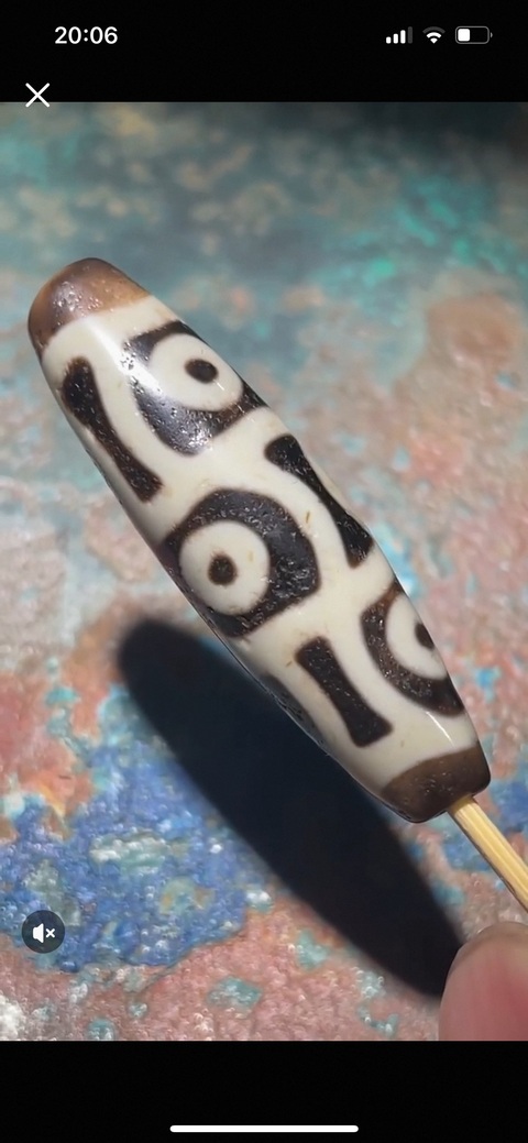 古玩雜項天珠真品鑒賞圖