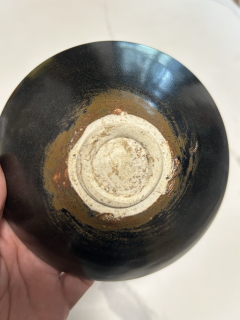 古玩陶瓷宋吉州木葉盞拍賣，當(dāng)前價(jià)格30000元