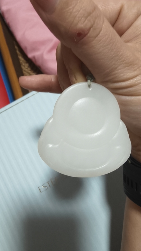 古玩玉器玉佛公掛件真品鑒賞圖