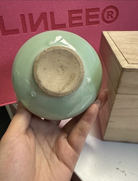 古玩陶瓷青釉香爐真品鑒賞圖