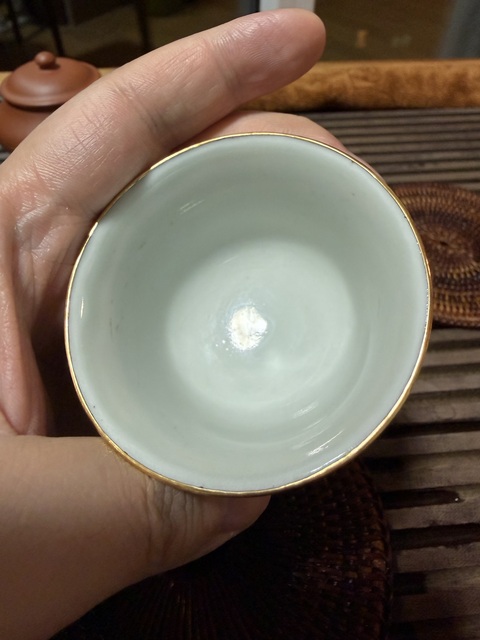 古玩陶瓷青花杯真品鑒賞圖