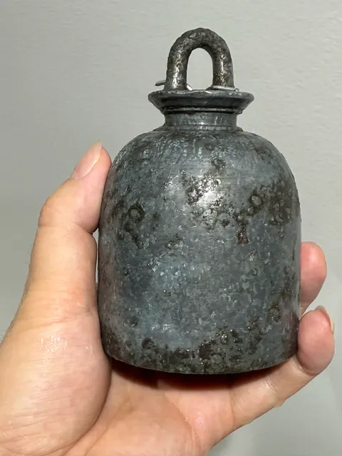 古玩銅器銅鈴鐺真品鑒賞圖