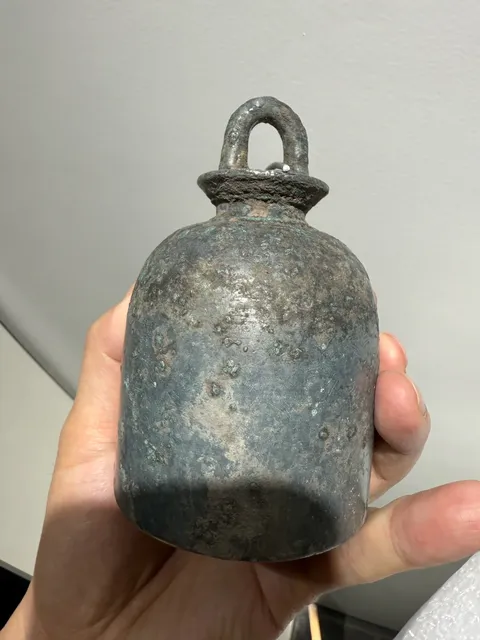 古玩銅器銅鈴鐺真品鑒賞圖
