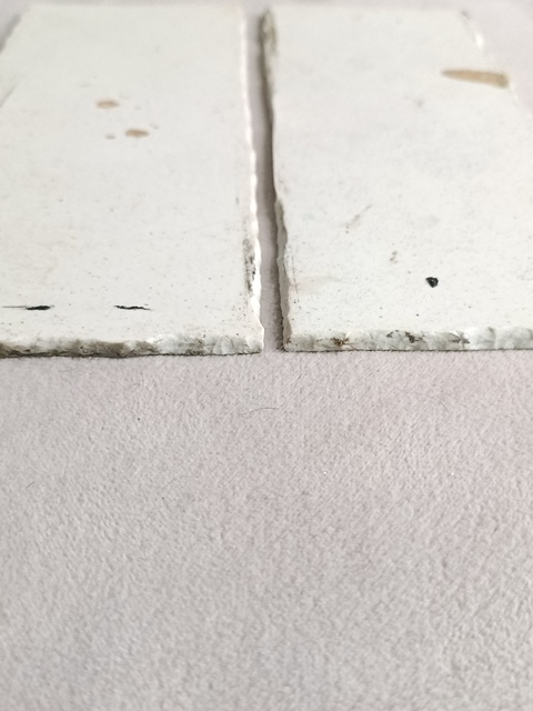 古玩陶瓷粉彩仕女人物紋瓷板畫真品鑒賞圖