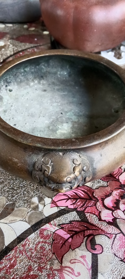 古玩銅器銅爐真品鑒賞圖